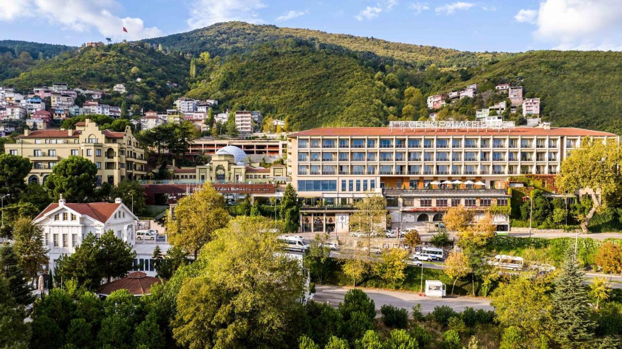 Hotel Celik Palas Convention Center & Thermal Spa Bursa Eksteriør billede The hotel in 2014