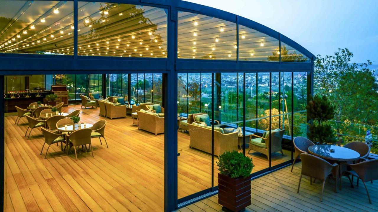 Hotel Celik Palas Convention Center & Thermal Spa Bursa Eksteriør billede The Sky Bar