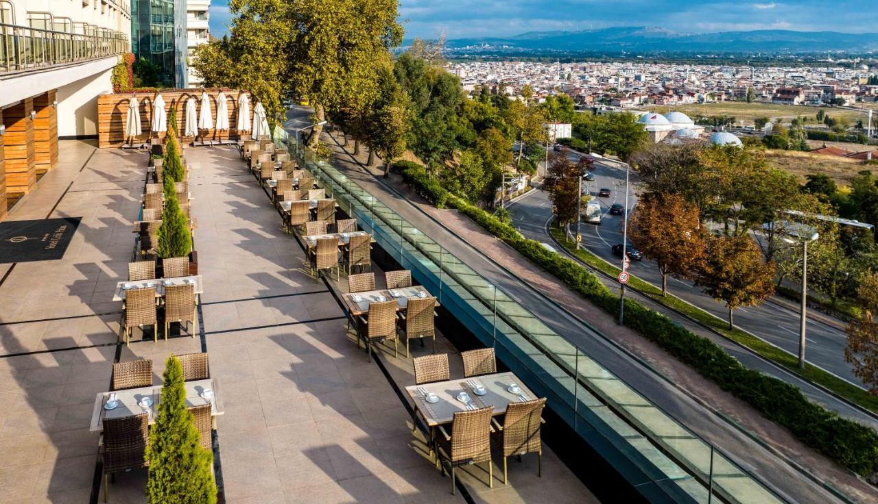 Hotel Celik Palas Convention Center & Thermal Spa Bursa Eksteriør billede The Terrace