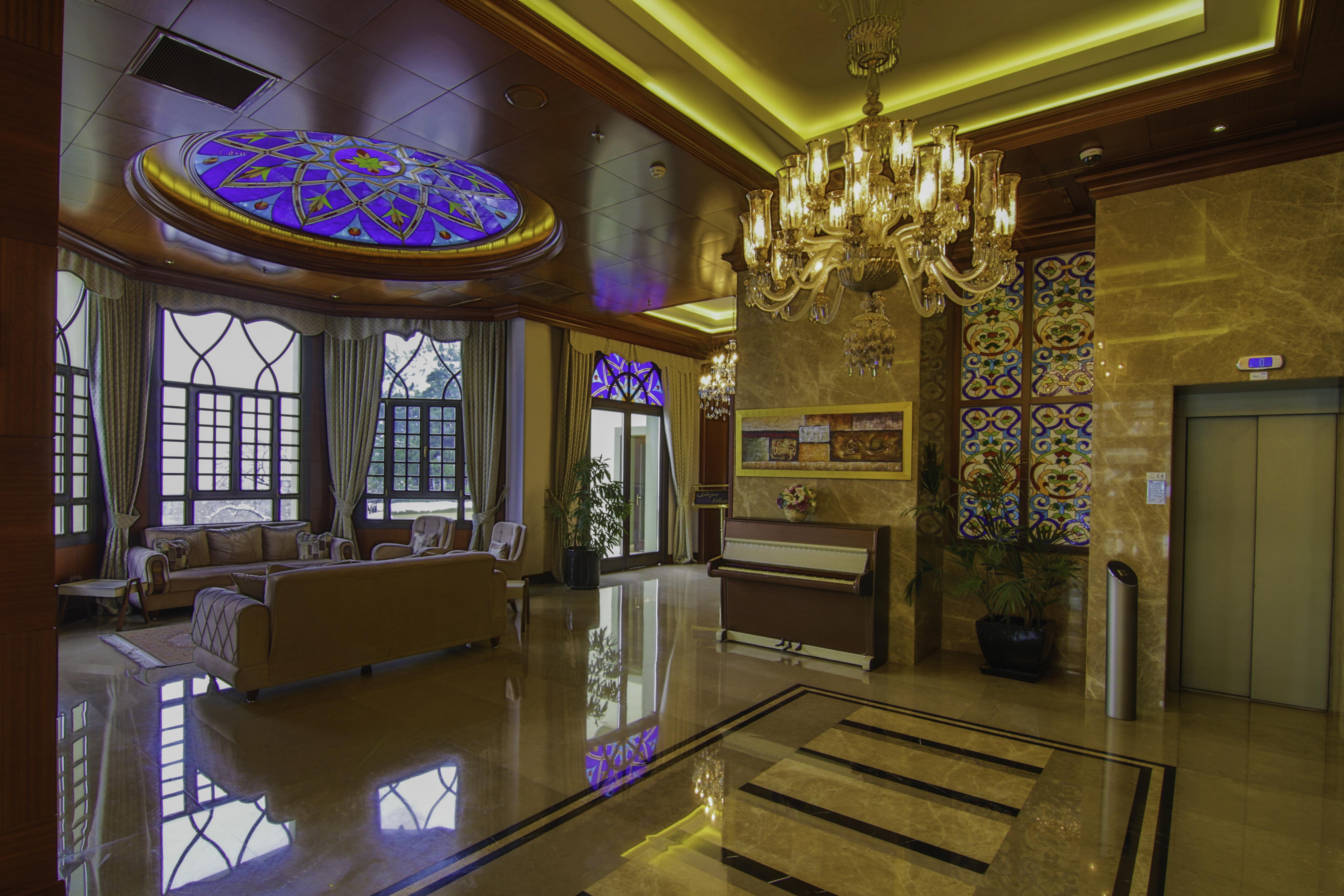 Hotel Celik Palas Convention Center & Thermal Spa Bursa Eksteriør billede Lobby