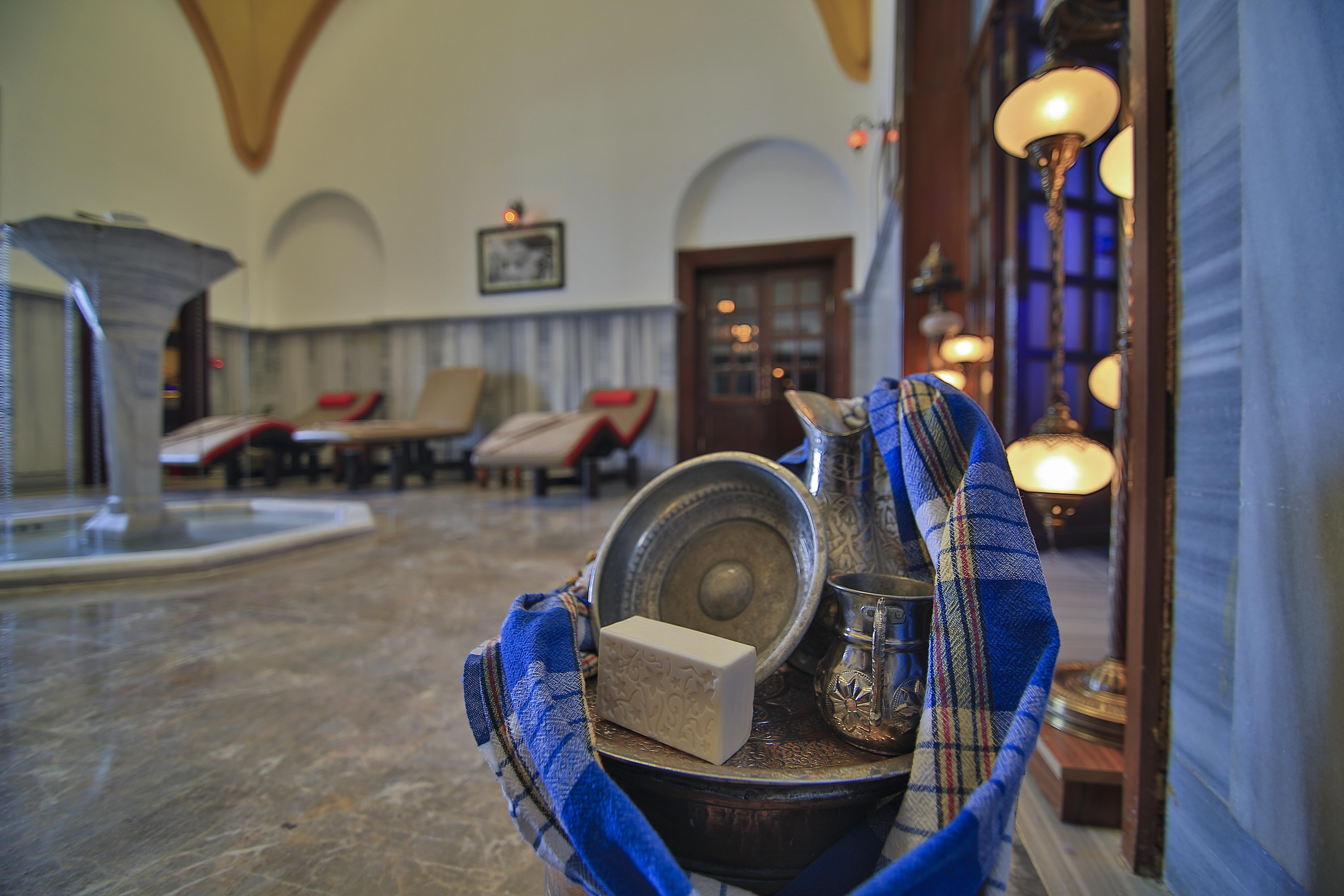 Hotel Celik Palas Convention Center & Thermal Spa Bursa Eksteriør billede Turkish bath
